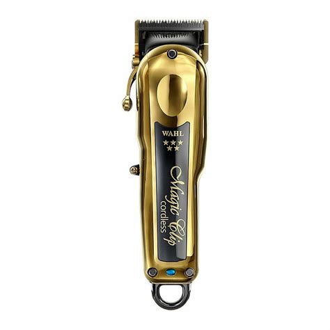 Wahl's gold cordless magic hair clipper: the secret weapon of top hairstylists.